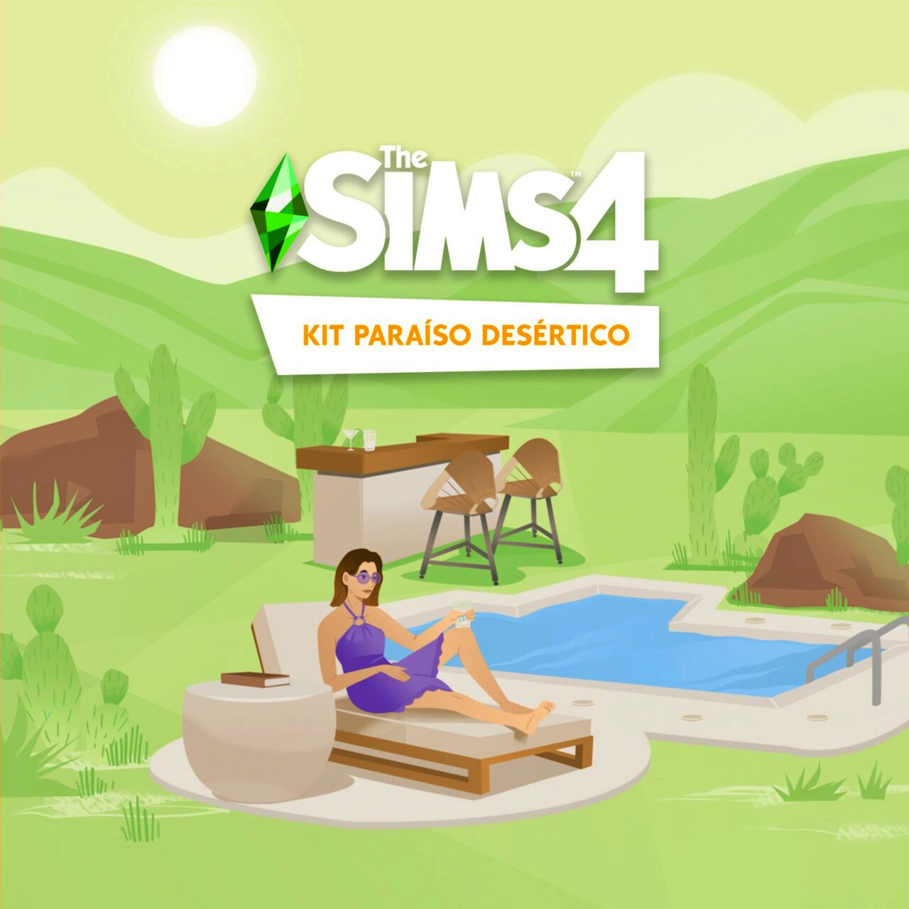 The Sims 4 Kit Paraíso Desértico DE GRAÇA! 